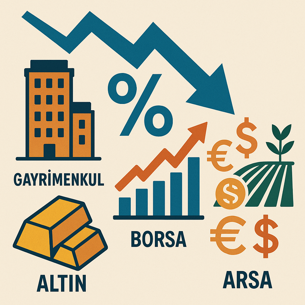 Faizler Düştüğünde Türkiye’de Yatırım Fırsatları